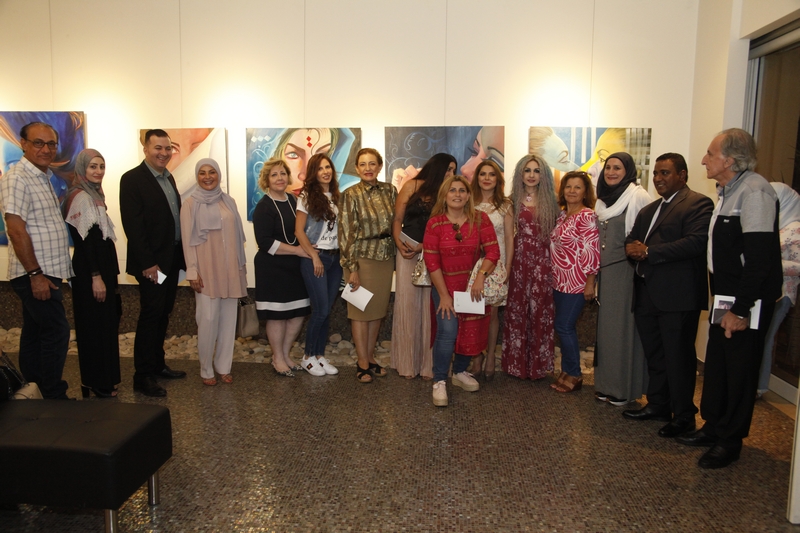 Opening of Nina Taher's Solo Exhibition 'Woman'